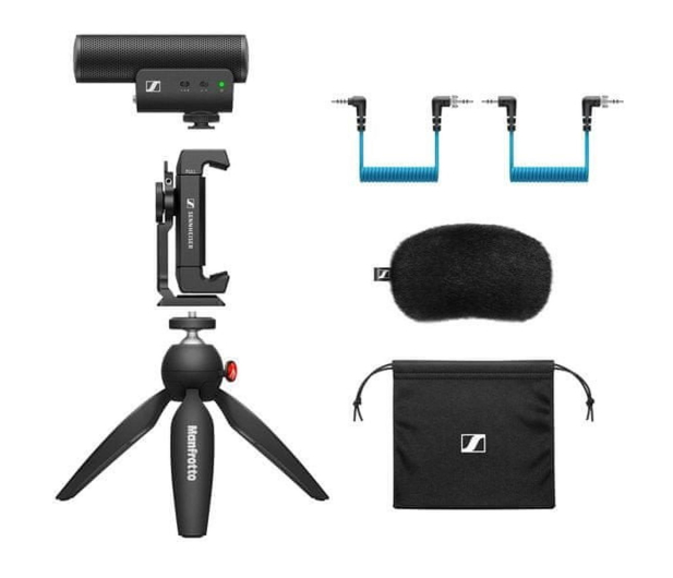 Sennheiser MKE 400 MOBILE KIT - Mikrofon pojemnościowy, superkardioidal - 1585710 - zdjęcie 5